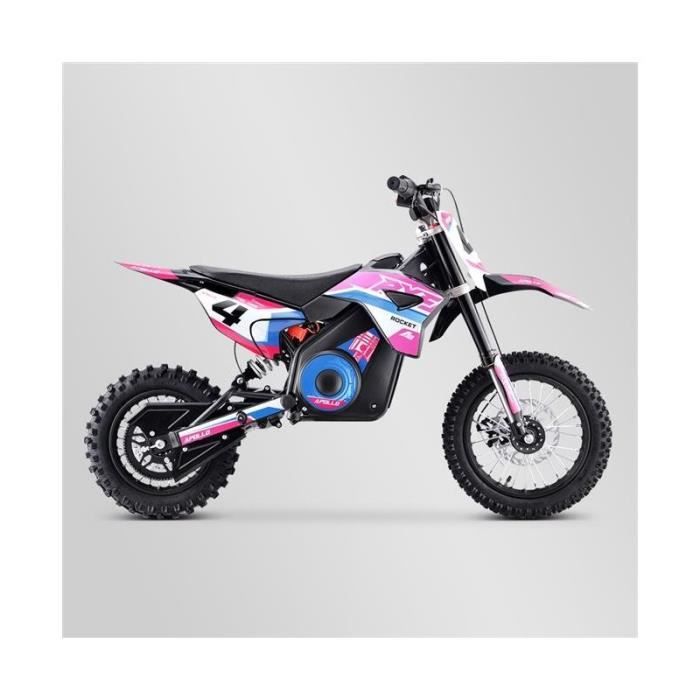 Dirt bike enfant APOLLO RXF rocket 1000w 2021(6 couleurs)Rose