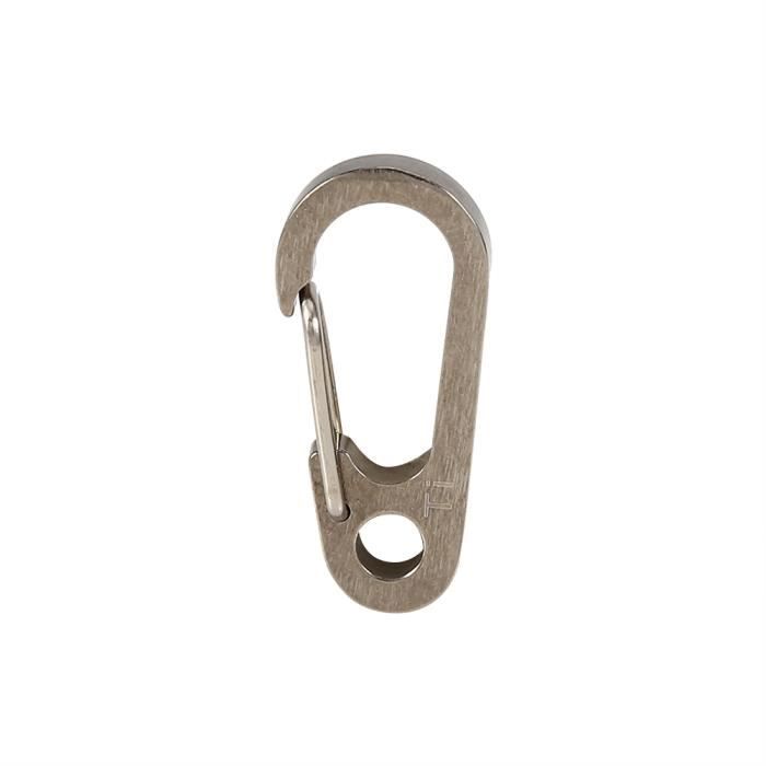 Porte-Clés Clip Ceinture Titane Multifonction - Anneau Clés Outil EDC