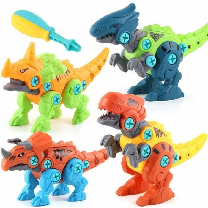 Démonter les jouets de dinosaures DIY Démontage des jouets de