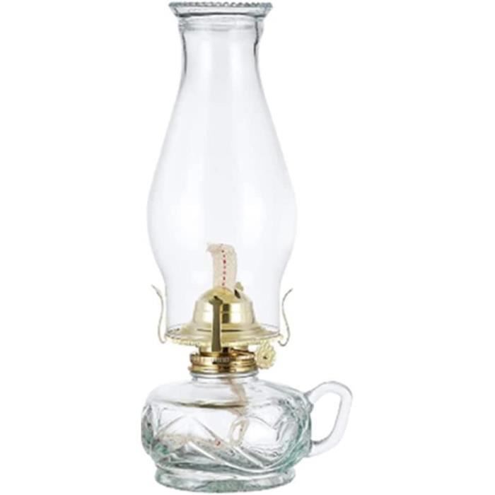 Lampe à kérosène rétro Portable de 19cm, lampe à huile portative pour Camping en plein air, décor de Style méditerranéen, lampe en fer multifonction, éclairage  18