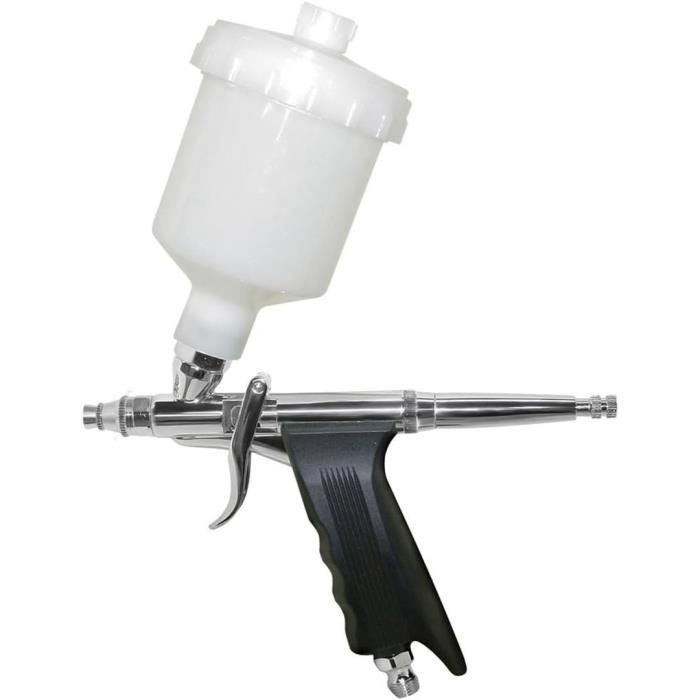 Sparmax Kit Pistolet Aérographe, Acier Inoxydable, Chrome, 0,5 Mm[n718