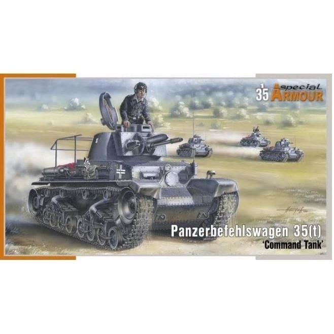 Amusing Hobby 35A046 - Réservoir allemand Superheavy E-100 - Avec tour de souris - Échelle 1:35 - Kit de construction en plastique - Modélisme, AMH35A046