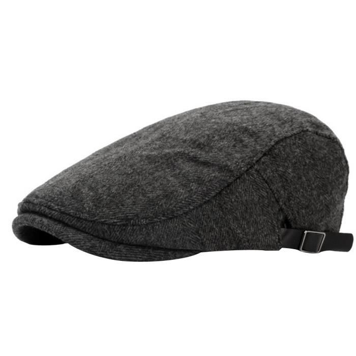 Béret En Laine Femme - 90% Laine, Pliable - Tour De Tête 55-59 Cm - Style Vintage, Automne-hiver