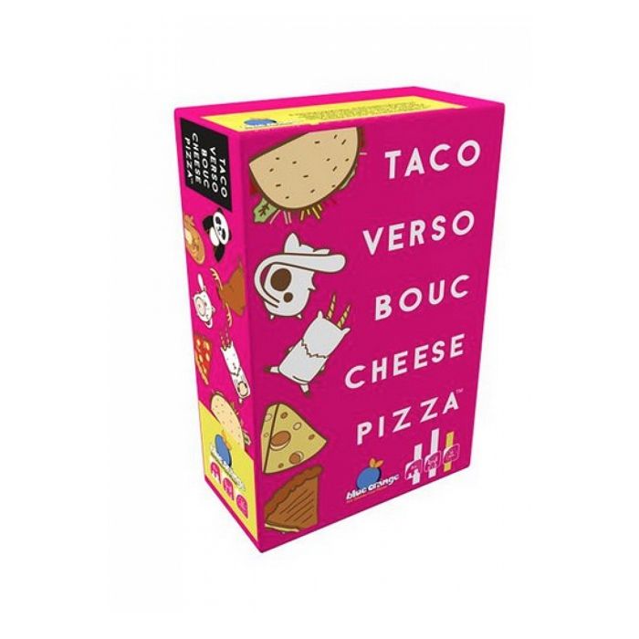 Taco Verso Bouc Cheese Pizza Jeu d'ambiance Rapidité et observation Dès