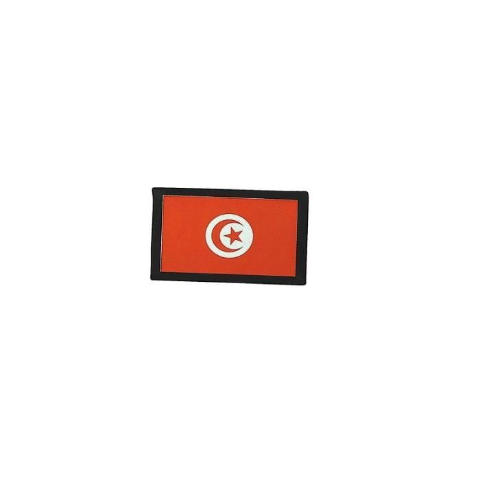 Patch Ecusson Brode Imprime Voyage 2x3cm Drapeau Tunisie Tunisien Cdiscount Beaux Arts Et Loisirs Creatifs