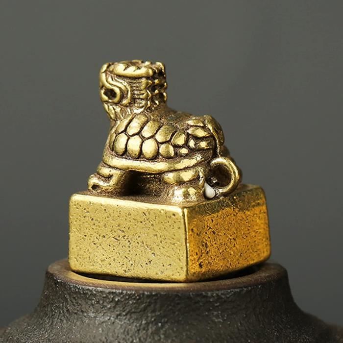 Lot De 2 Statues Tortue De Méditation - Résine Bleue, 10x5x6cm - Décoration Zen Pour Maison, Bureau, Jardin, Salle De Bain - 5