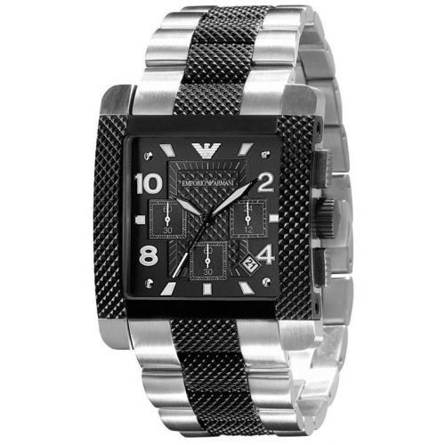 Montre Emporio Armani AR5842 Classique Achat vente montre Mixte Adulte Noir Metal Cdiscount