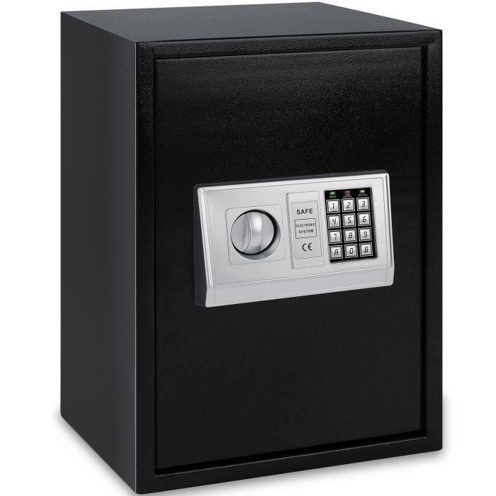 Coffre-fort électronique KESSER Avec Empreinte Digitale - Jusqu'à 99 Empreintes - Alarme 110dB