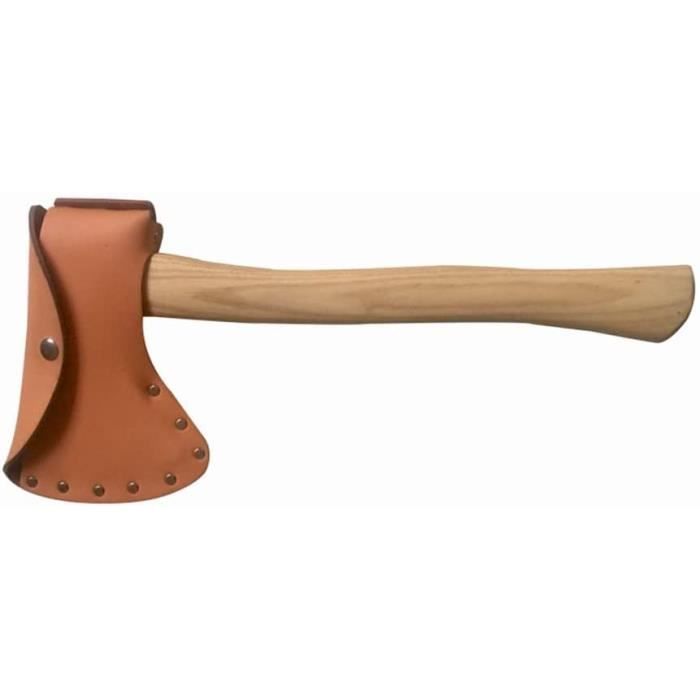 Hache De Fendage Xforst SA2 - Longueur 80 Cm, Poids 2.6 Kg - Acier Carbone Forgé, Manche Frêne - Avec étui