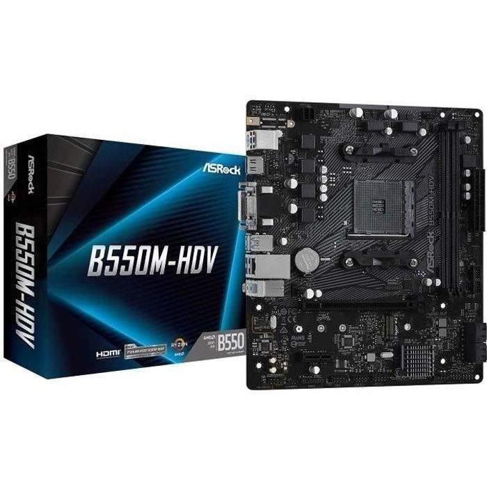 ASROCK Carte mère B550M-HDV