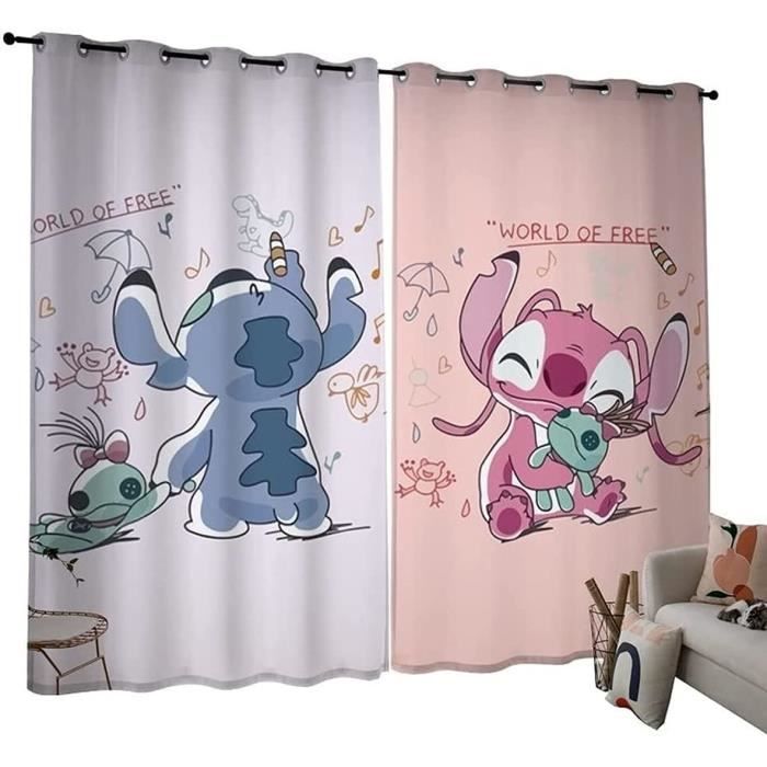 Lot De 2 Embrasses De Rideaux Enfants - Motif Nuage Rose Et étoile De Mer, Décoration Chambre Fille - 7