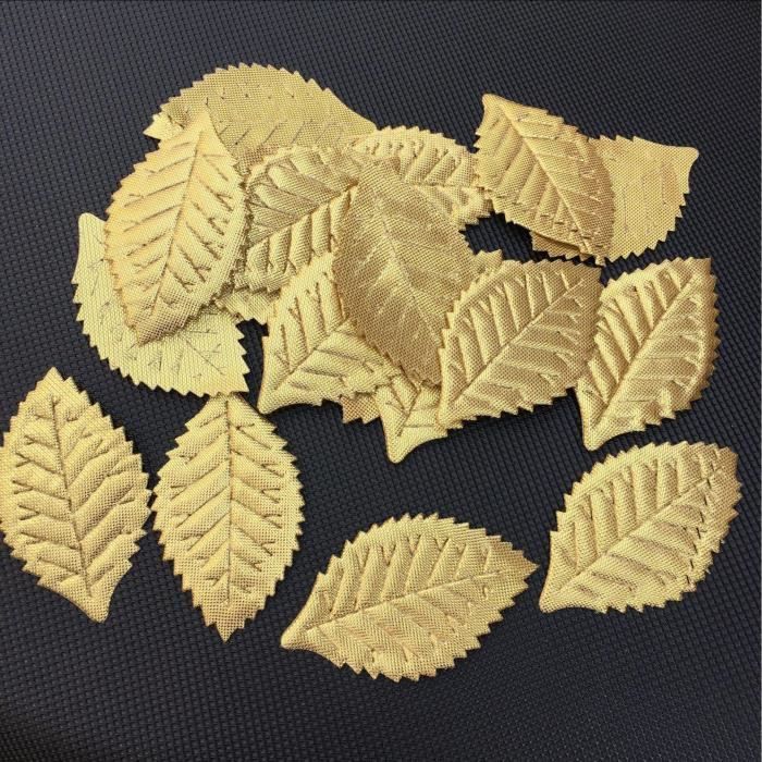 FIGFYOU 100 PCS Fausses Feuilles Vertes Feuilles de Soie Artificielles FIGFYOU 100 PCS Fausses Feuilles Vertes Feuilles de Soie Artificielles