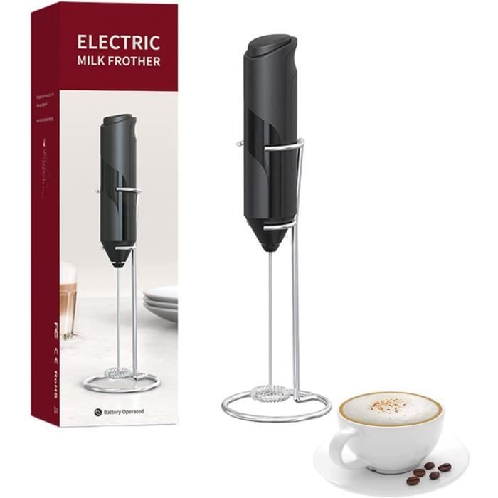 Tbest Mousseur à lait électrique Mousseur à lait Rechargeable