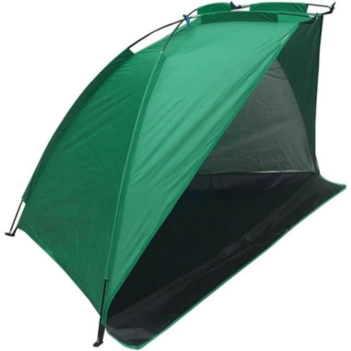 Tente De Pêche Et Camping VidaXL - Imperméable PU, Montage Facile, Légère - Avec Poche De Rangement Et Sac De Transport