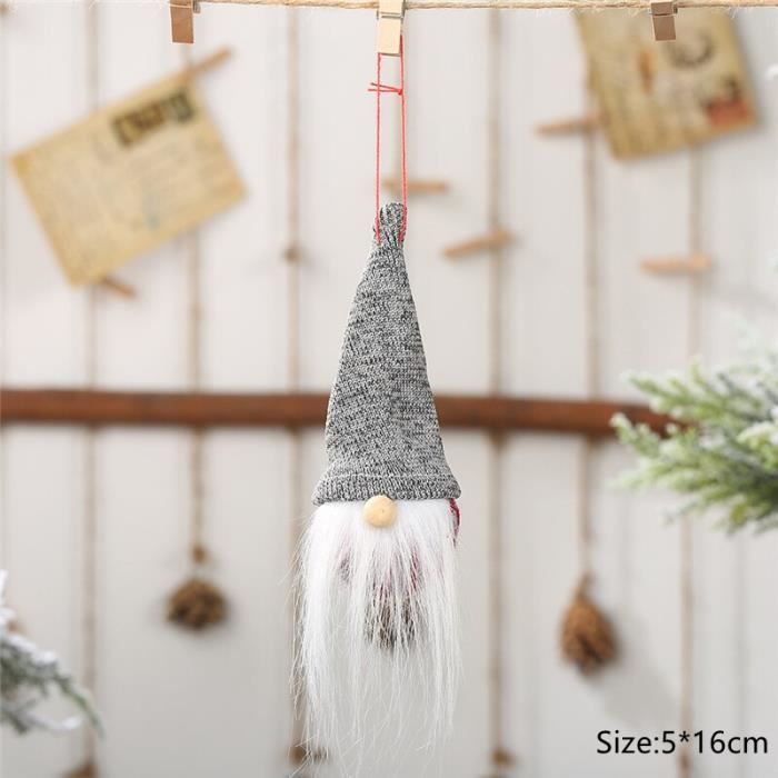 Ornements De Noël Animaux Forêt En Acrylique 2D - Pendentifs Pour Sapin, Sac à Dos, Porte-clés, Décoration Murale