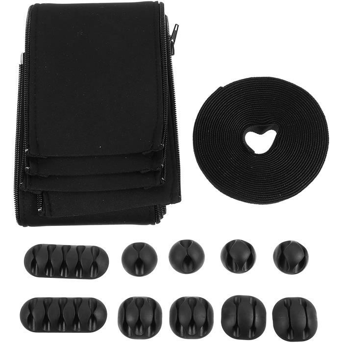 Support De Câble USB En Silicone, Enrouleur De Bureau, Clips De Gestion