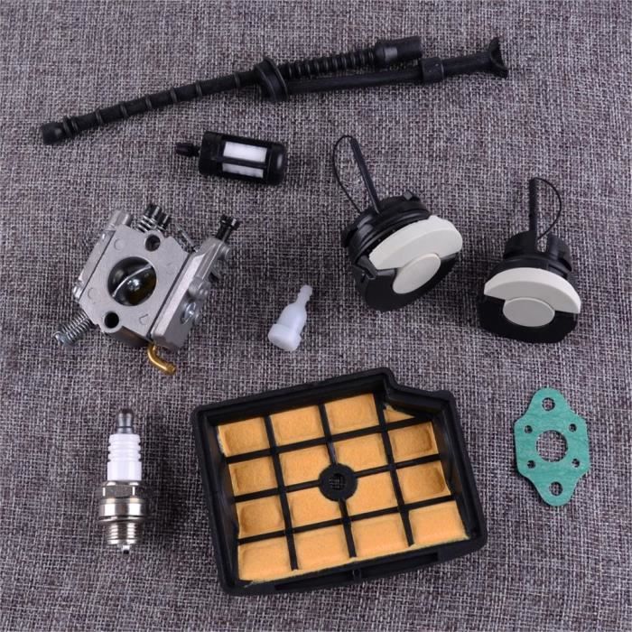 Kit Carburateur + Filtre à Air Et Carburant Pour Tecumseh OHV125 OHV130 OHV135 OV358EA - Référence 640065 640065A