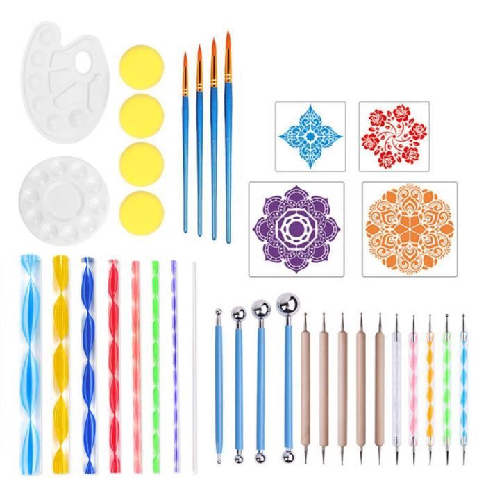 36 Pochoirs Réutilisables Pour Noël – Père Noël, Sapin, Flocons – Idéal Pour Peinture Sur Bois, Fenêtres, DIY