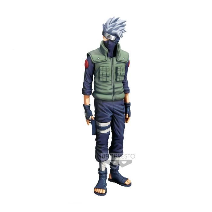 Figurine - BANDAI - Grandista Hatake Kakashi - 29 cm - Peint à la main - Licence officielle