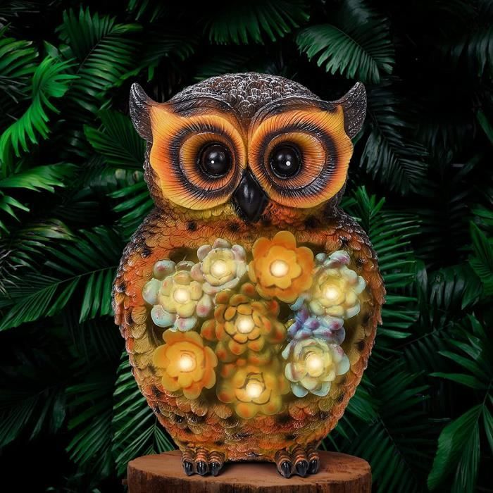 Lanterne Solaire Pagode Japonaise AURORAF - Décoration Jardin Extérieur, Résine, 26cm