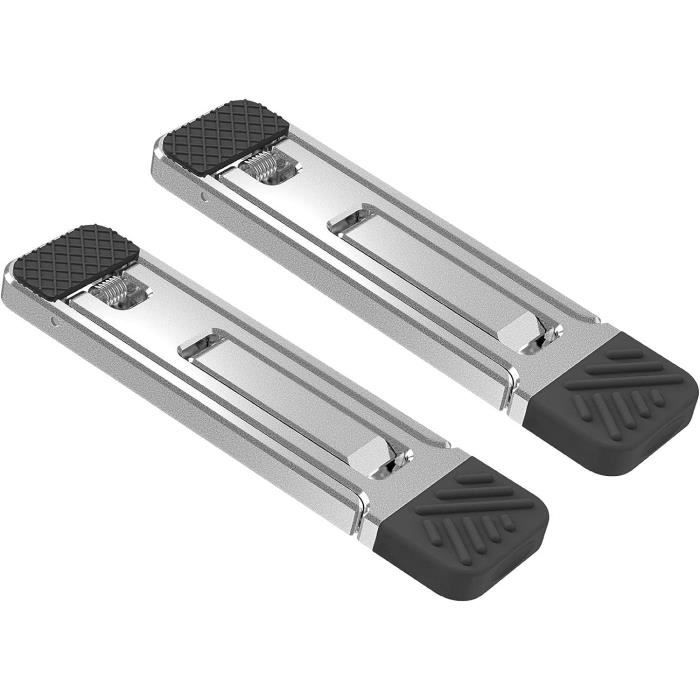 Lot De 4 Supports/rehausseurs Pliables Pour Ordinateur Portable - Ajustement Invisible, Dissipation Chaleur