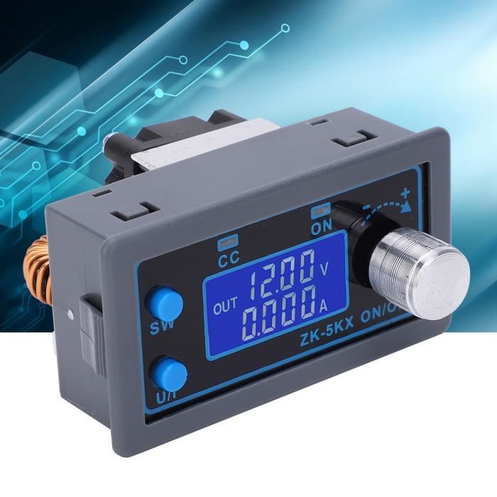 Convertisseur DC Buck Boost 60W - Module Tension Variable Courant Constant - Pour Projets électroniques DIY