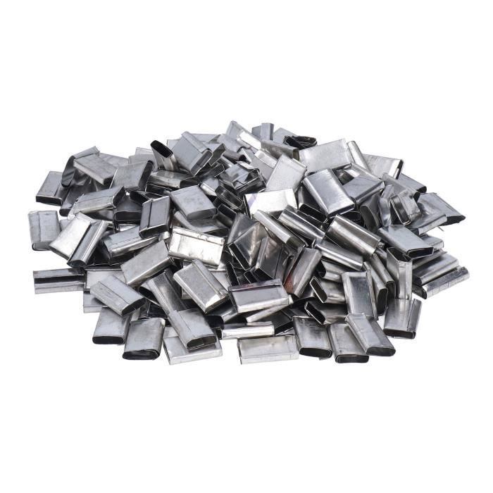 Kit De Cerclage Manuel Avec 100m De Sangle PP Et 100 Boucles - Sangle De 13mm, Résistance 100 Kg