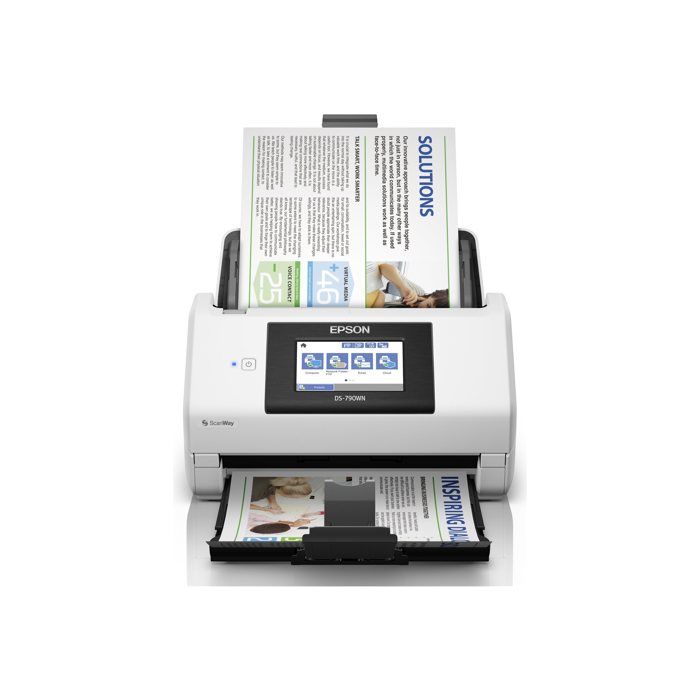 Epson WorkForce DS-790WN - Scanner de documents - recto verso - A4/Legal - 600 dpi x 600 dpi - jusqu'à 45 ppm (mono) / jusqu'à 45