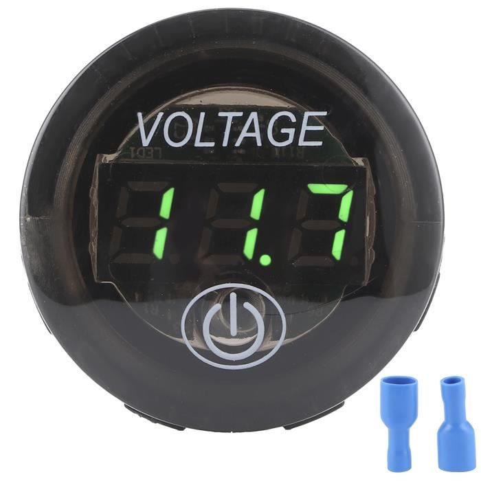 Indicateur Batterie 52mm Anti-vibration Voltmètre ELING 24V 52mm - Jauge Tension IP67 Pour Chariot élévateur Jauge Tension 16-32V