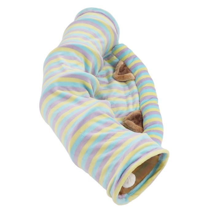 Comparer les prix de Lit tunnel pour chat - GOTOTOP - Pliable et confortable - Avec tapis - Pour chats et petits animaux
