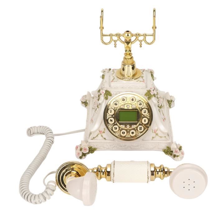 TP-6-A Vintage Telephone - Blue with Chrome Trim