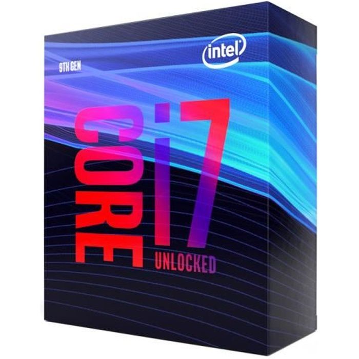 Intel Core i7-9700K processeur 36 GHz Boîte 12 Mo Smart Cache