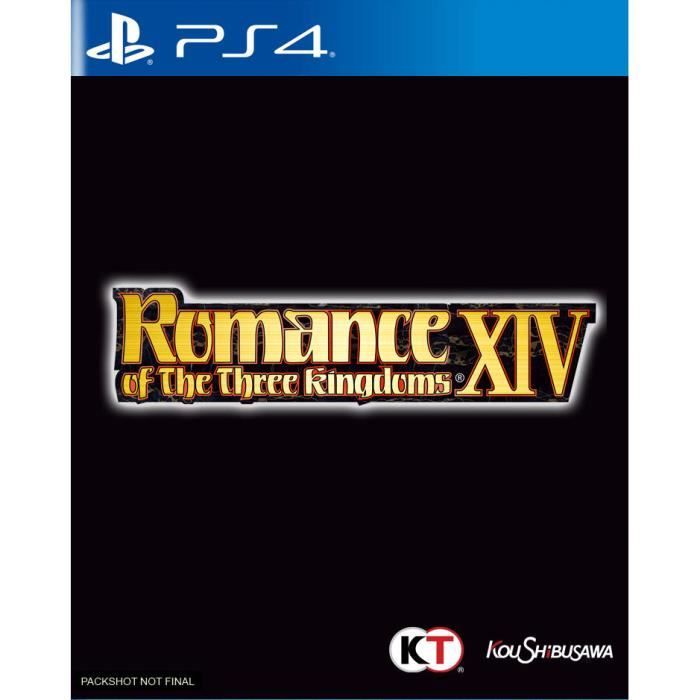Romance of the Three Kingdoms XIV Jeu PS4