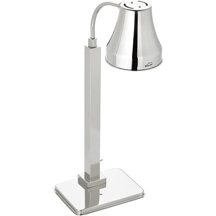 Lacor 69263 Lampe chauffante infrarouge, 275 W, acier 18-10, simple ...
