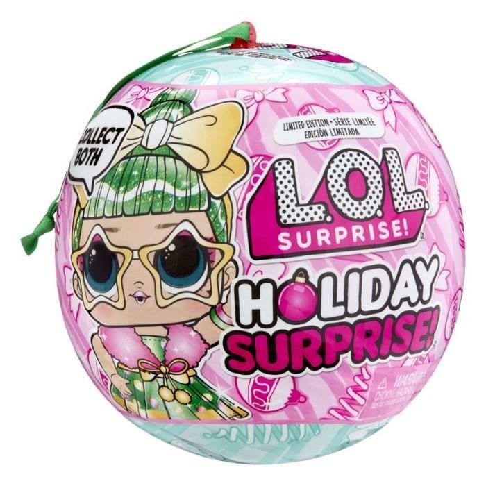 LOL Holiday Surprise Poupée aléatoire à collectionner Fêtes de fin d'année
