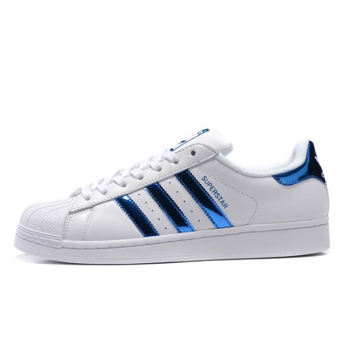 adidas superstar femme blanc bleu adidas superstar femme blanc bleu