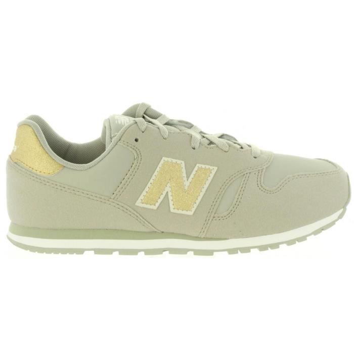 de sport pour Femme NEW BALANCE KJ373GUY Beige Cdiscount Chaussures