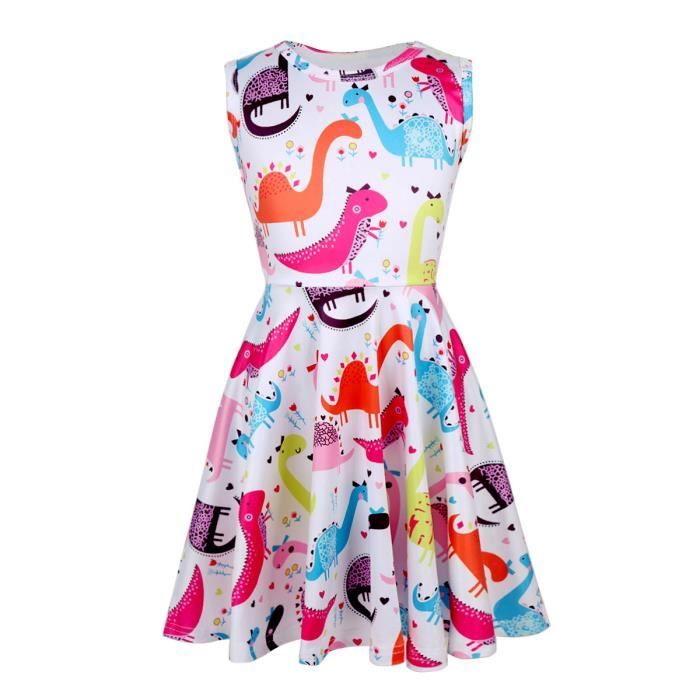 robe dinosaure fille