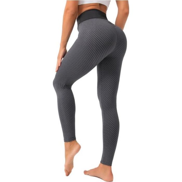 Pantalons De Sport pour Femmes - avec Design Nid d'abeille Pantalons De  Sauna Amincissants Pantalon De Danse Grande Taille Tenue Sport Femme  Legging