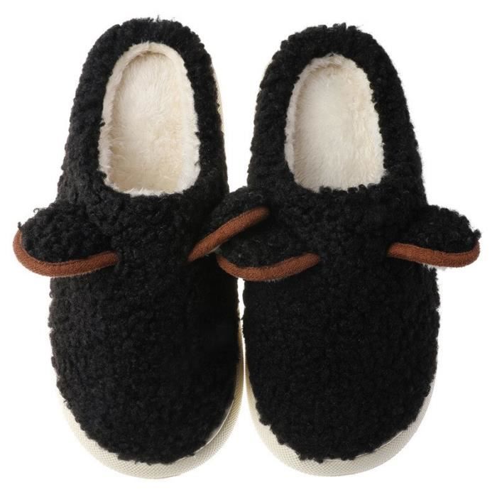 Pantoufles Charentaises Homme Arthur Extra-Moelleuses - Coton Bio Semelle Mousse Épaisse Fabrication Française