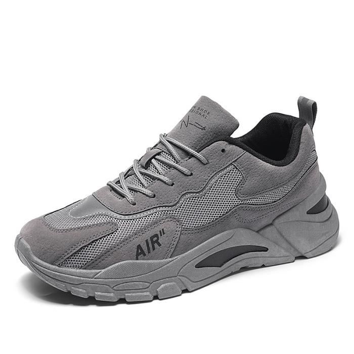 BASKET Homme KJEHOME Chaussures en mesh tout-match Gris