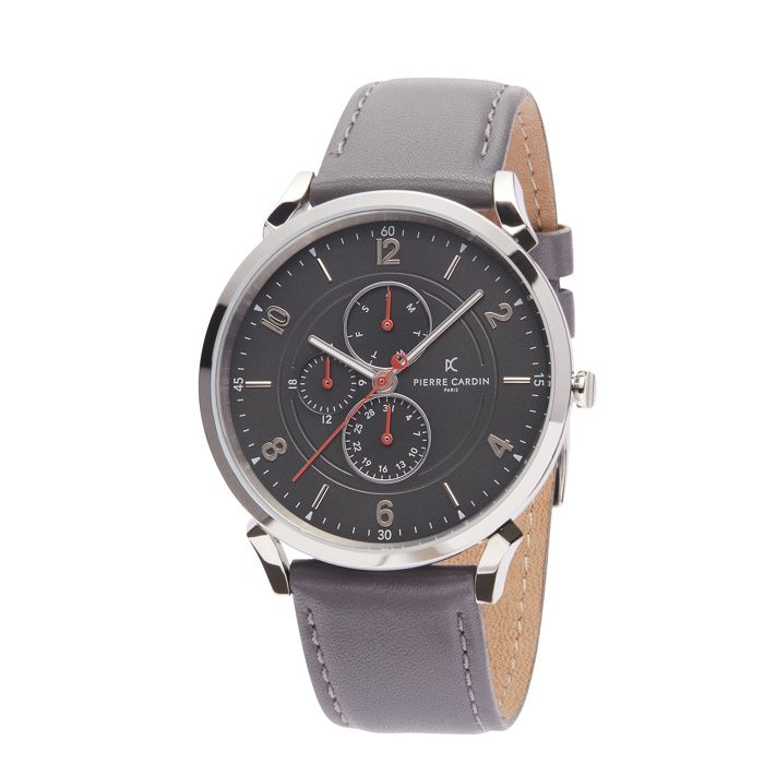 Montre Homme Paul Perret Utopia à Cadran Solaire - Bracelet Cuir Véritable, Suisse, Occasion