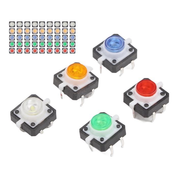Lot De 72 Boutons Stampin' Up! Collection Lumières - 3 Tailles, Multicolores - Neuf