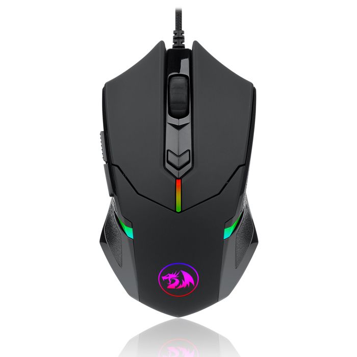 Gamer Redragon CENTROPHORUS2 M601 RGB 6 boutons 7200 DPI optique filaire USB rétroéclairage LED RGB Neuf - vue 4