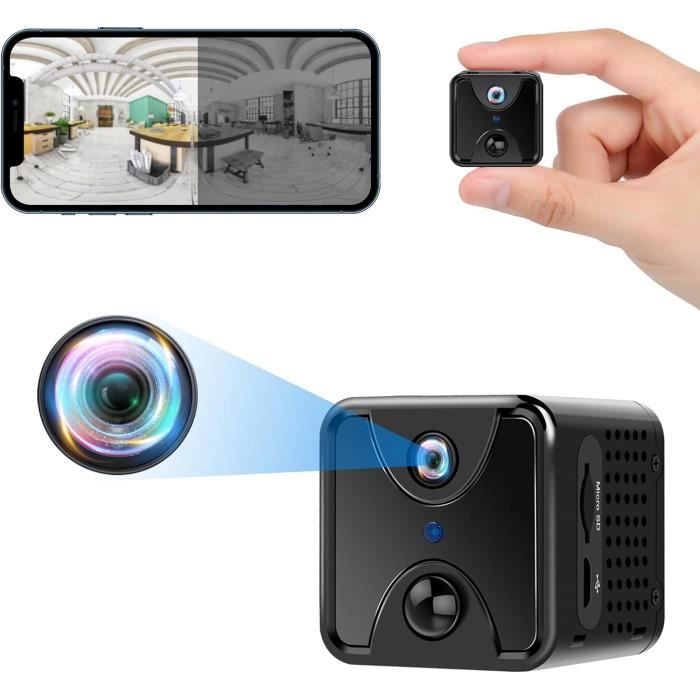 Mini Caméra Espion Favourde – Full HD 1080P – WiFi – Extérieur – Noir