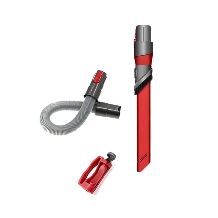 Tube D'extension Pour Aspirateur Dyson V7 V8 V10 V11 - Rouge, Compatible Avec Les Accessoires Dyson
