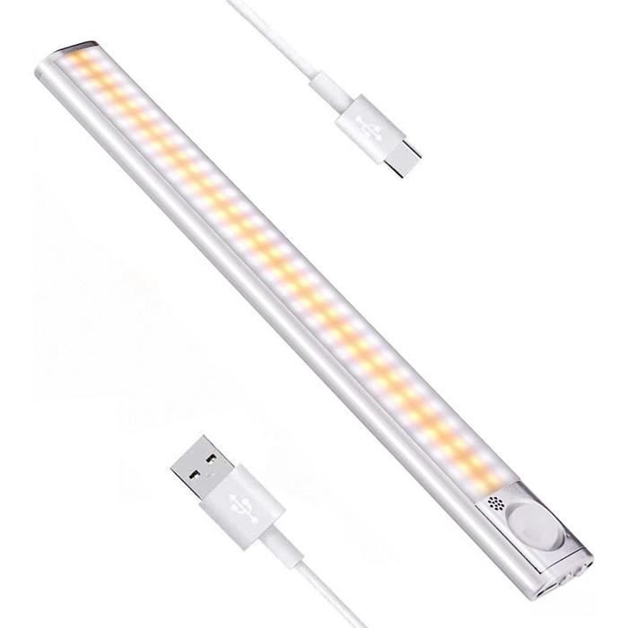 DFGOTOP Lampe de Placard 160 LED Sans Fil, Reglette Led Cuisine, Eclairage  LED Cuisine Sous Meuble, Lampe à Détecteur de Mouveme93 - Cdiscount Maison