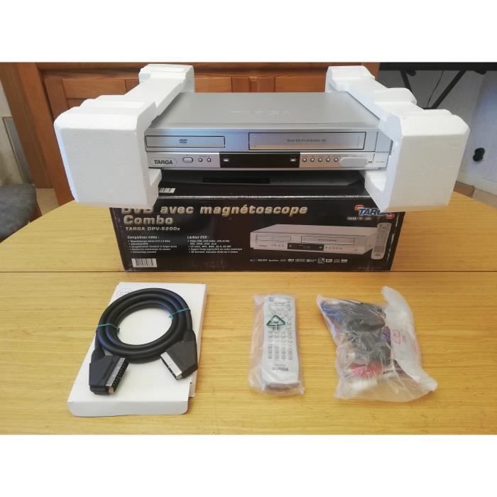 COMBINE MAGNETOSCOPE LECTEUR DVD - TARGA DPV5200X