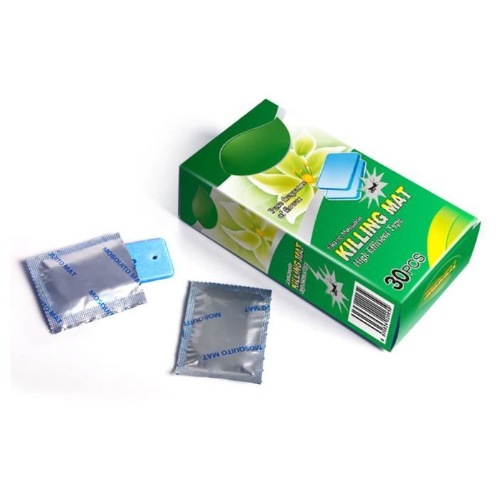Tbest Tablette antimoustique Comprimé antimoustiques, 30 pièces, anti