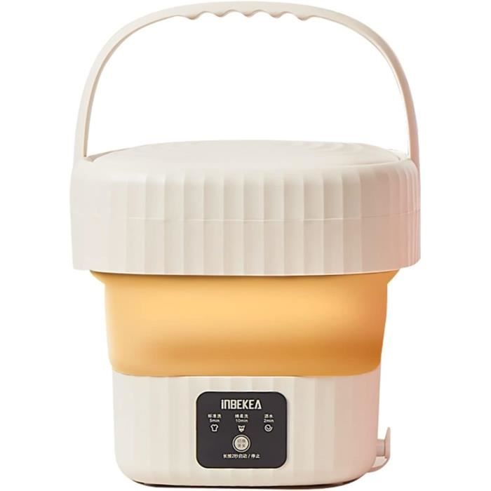 Machine à Laver Portable, Mini Machine à Laver De Grande Capacité De 11,5 L, Machine à Laver Pliable Avec 3 Modes De Nettoyage En Profondeur Pour Sous -vêtements, Chaussettes, Fournitures Pour Animaux